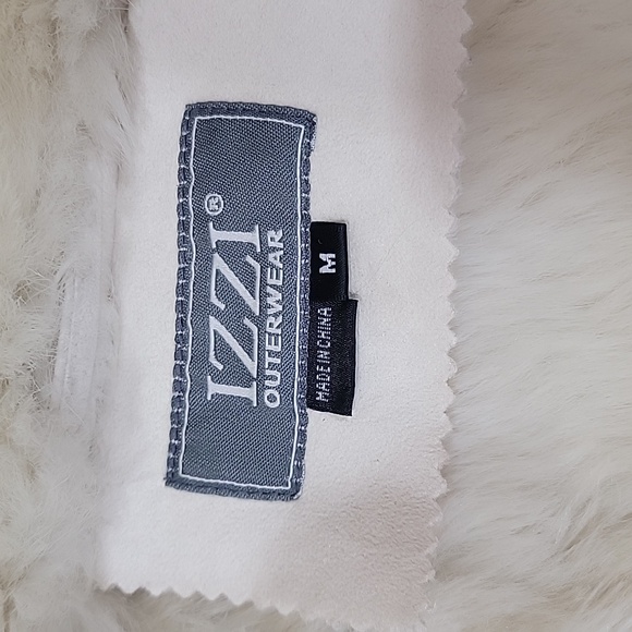 Women's White Teddy Jacket - Picture 9 of 16